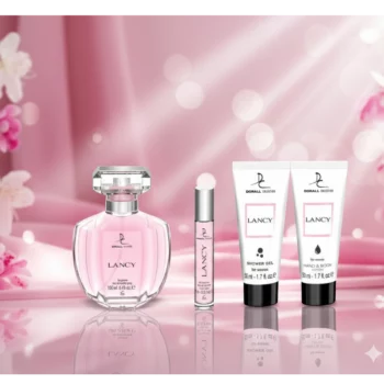 Coffret 4 pièces Lancy - Parfum - Douche & Soins – Image 2
