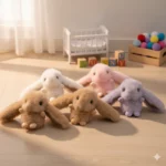 Lot de 12 (soit 2€ l'unité) : Porte-Clés Peluche – Lapin
