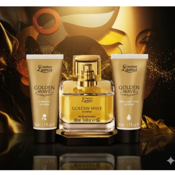 Coffret 3 pièces GOLDEN WAVE – Creation Lamis – Image 2