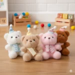 Lot de 12 (soit 2€ l'unité) : Porte-Clés Peluche – Oursons