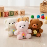 Lot de 12 (soit 2€ l'unité) : Porte-Clés Peluche – Oursons