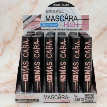 Mascara High Black Waterproof - Leticia Well – Image 2
