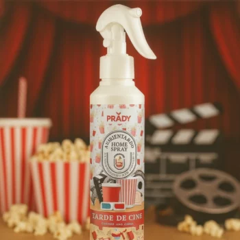 A Partir de 1,90€ Prix Dégressif : Spray Parfumé Tarde de Cine - 220ml Prady