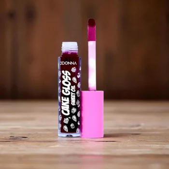 Présentoir de 24 (soit 0,88€ l'unité) : Gloss pour Lèvres CAKE SWEET OIL CHOCOLAT – D'Donna – Image 2