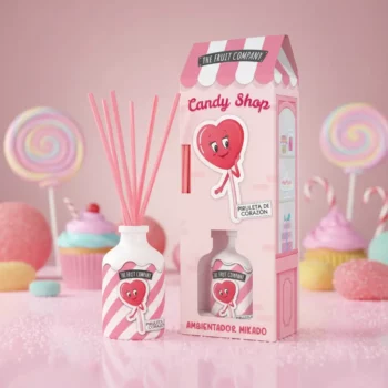 A Partir de 2,30€ Prix Dégressif :  Mikado Sucette Cœur à la Fraise - The Fruit Company