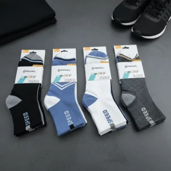 🧦 LE LOT ULTIME : 120 Paires de Chaussettes Homme (Hautes & Basses) – Très Beau Lot à Prix Cassé ! 📦✨ – Image 5