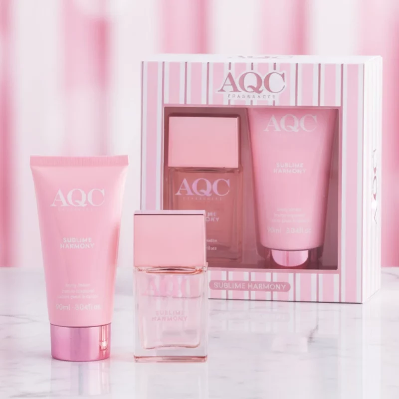 🌸Coffret Cadeau AQC PARFUMS SUBLIME HARMONY 2 PIÈCES✨🎁