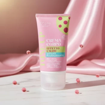 Lot de 2 (Soit 2,50€ pièce) : Crème de Massage Corporelle Effet Chaleur - COSMI PREMIUM