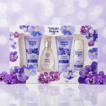 Lot de 2 (soit 8€ unité) : Coffret cadeau 4pcs gourmandes  - BONBON VIOLETTE