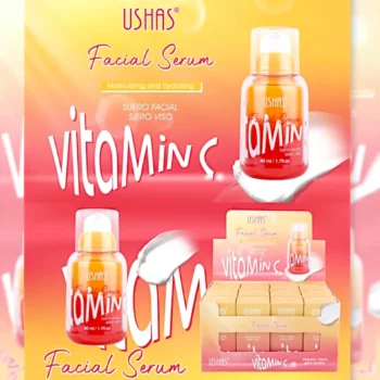 🍊Lot de 12 : Sérum Visage USHAS à la Vitamine C 🍊 – Image 2