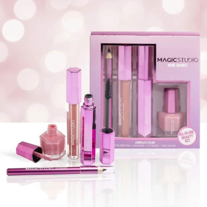 🌸Coffret Maquillage MAGIC STUDIO "Rose Quartz Complete Glam" 💖