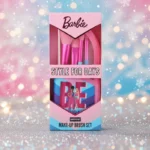 Lot de 6 (soit 6,85€ Pièce) : Coffret Barbie – Set 5 Pinceaux de Maquillage Pink Dreams
