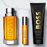 Authentique Coffret 3 Pièces Hugo Boss – The Scent edp 100 ml + edt 10 ml + Gel Douche 100 ml