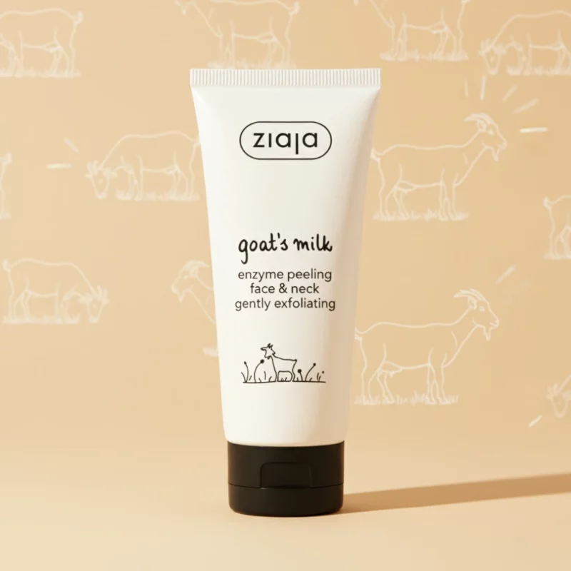 Lot de 3 (soit 3,70€ unité) : Peeling Enzymatique Visage & Cou 75 ml - ZIAJA