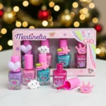 Lot de 6 (soit 5,95€ Pièce) : Coffret de Vernis à Ongles SUPER GIRL – Martinelia