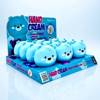 🐻✨ Présentoir de 12 (soit 1,15€ unité) : Crème Mains DDONNA OURS "Mascotte"🧸 – Image 3