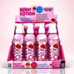 🍓✨ Présentoir de 12 : Lait Corporel DDONNA SKN CARE Fraise & Crème -10111A   ✨🍓