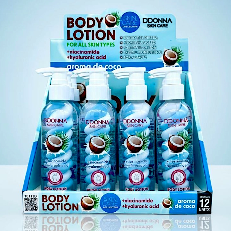coffret serpent bijoux pas cher en gros (13) 🥥☁️ Présentoir de 12 (soit 1,95€ unité) : Lait Corporel DDONNA SKN CARE Coco & Chantilly ✨🥥 – Image 1