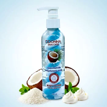 🥥☁️ Présentoir de 12 (soit 1,95€ unité) : Lait Corporel DDONNA SKN CARE Coco & Chantilly ✨🥥 – Image 2