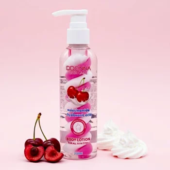 🍒🍦 Présentoir de 12 (soit 1,95€ unité) : Lait Corporel DDONNA SKN CARE Cerise & Chantilly ✨🍒 – Image 2
