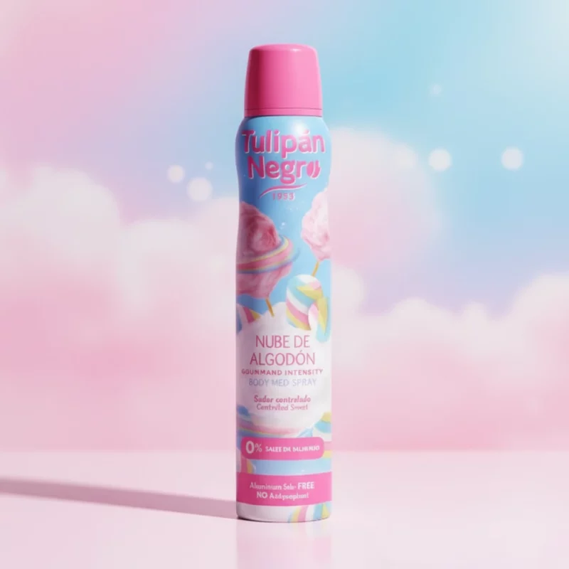 Lot de 6 (2,70€ Pièce) : Déodorant Body Spray Nube de Algodón