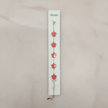 Bracelets en Acier Inoxydable 5 trèfles - Doré & Rose – Image 2