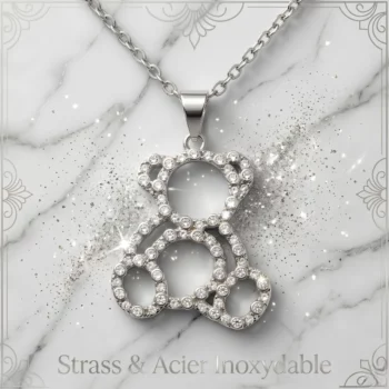 Mélange de 20 : Collier avec Pendentif Argenté en Acier inoxydable de haute qualité – Image 4