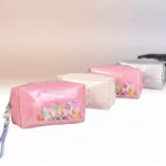 Lot de 12 (2,75€ Pièce) : Trousse de Toilette PAPILLONS & PERLES - 25x10x5cm