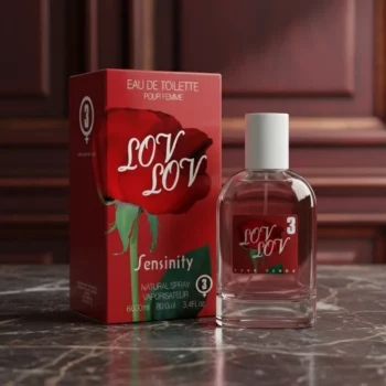 A Partir de 2,20€ Prix Dégressif : Eau de Toilette LOV LOV 3 Sensinity Femme (100ml) - Le Parfum Déclaration d'Amour ! 💖 – Image 2