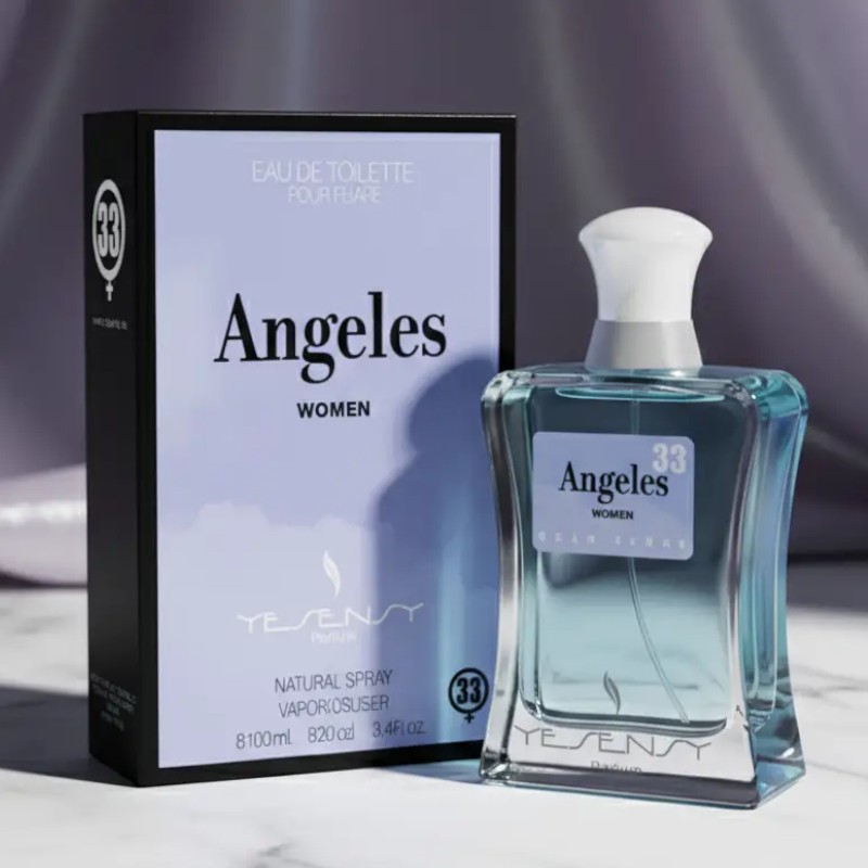 ANGELES WOMEN POUR FEMME SENSINITY 1 A Partir de 2,20€ Prix Dégressif : Eau de Toilette ANGELES WOMEN Femme (100ml) - Le Sillage Tendance à Prix Doux ! 💖 – Image 1