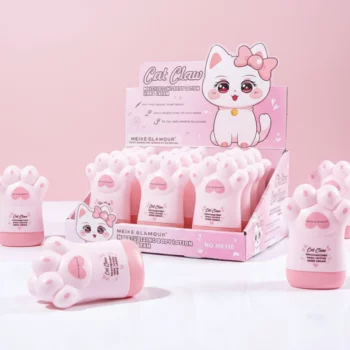 Présentoir de 12 (soit 1,20€ unité) : 🐾 Crème Mains "Cat Claw" Meike Glamour – L'Hydratation Adorable à Croquer ! 💖✨