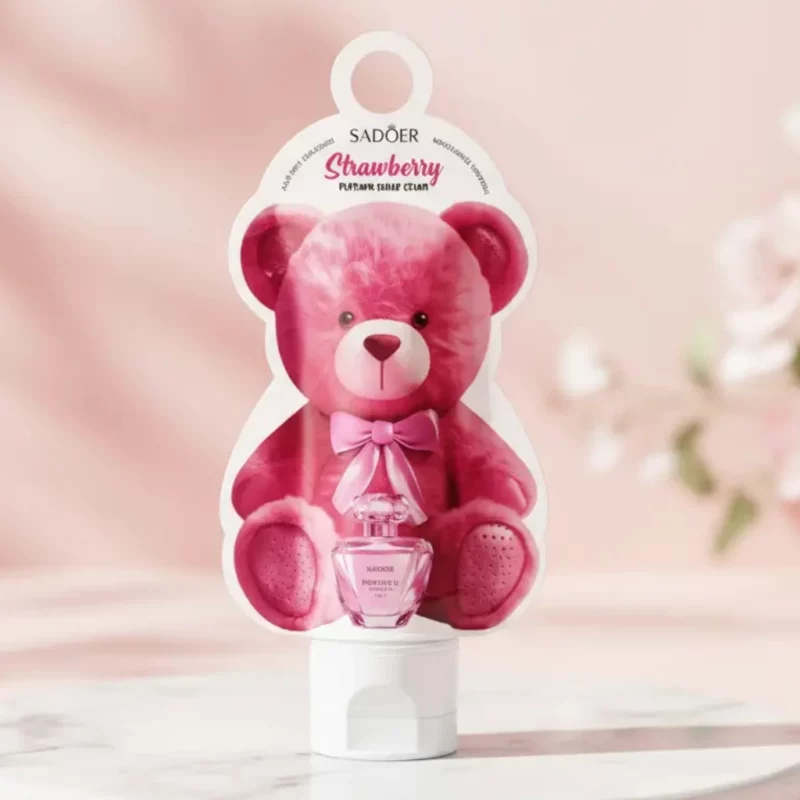 Lot de 6 (soit 1,20€ unité) : 🍓 Crèmes Mains SADOER "Strawberry" – Le Soin Gourmand et Irrésistible ! 🎀✨