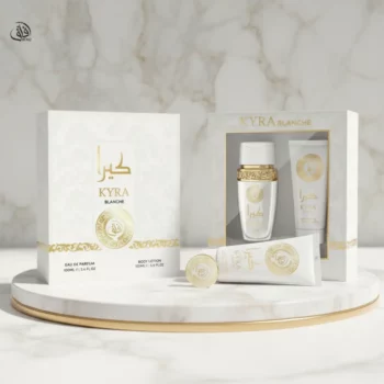 🌸 Coffret KYRA BLANCHE AFAQ pour Femme – L'Élégance Pure et Lumineuse (Duo 100ml) ! 🤍✨