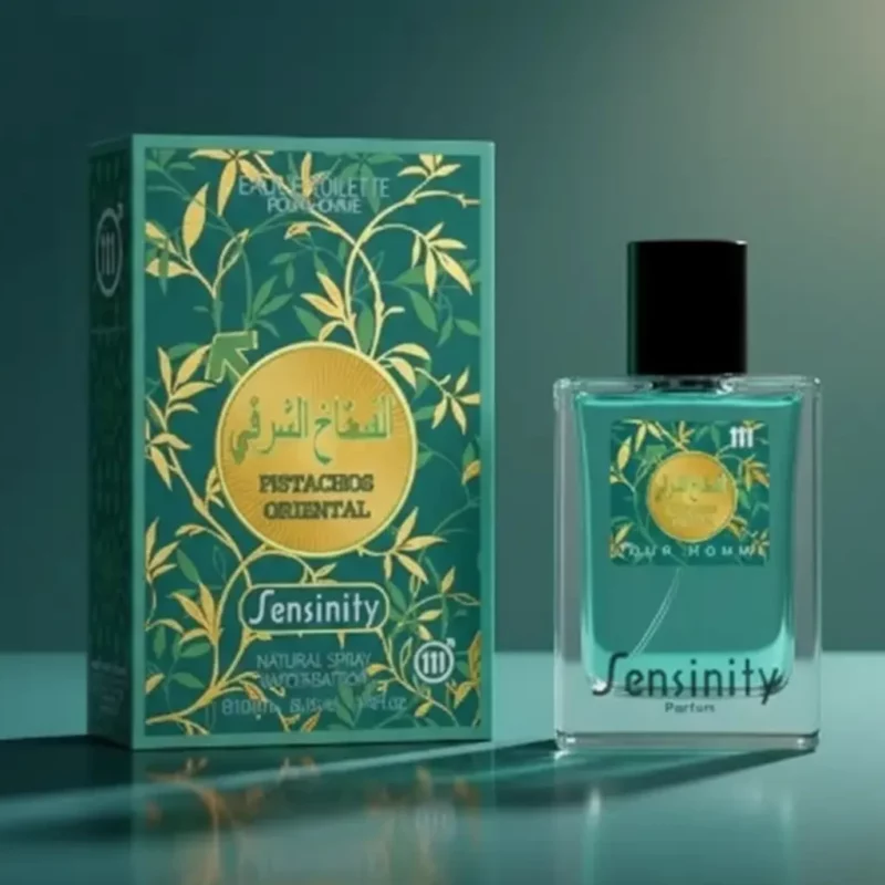 A Partir de 2,20€ Prix Dégressif : PISTACHOS ORIENTAL POUR HOMME Eau de Toilette Sensinity - Le Voyage Olfactif en Orient ! 🕌