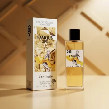 A Partir de 2,20€ Prix Dégressif : FAMOUS GIRL POUR FEMME Eau de Toilette Sensinity - Le Parfum de la Célébrité ! 💖 – Image 2