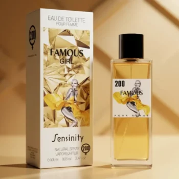 A Partir de 2,20€ Prix Dégressif : FAMOUS GIRL POUR FEMME Eau de Toilette Sensinity - Le Parfum de la Célébrité ! 💖