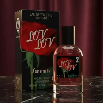 A Partir de 2,20€ Prix Dégressif : Eau de Toilette LOV LOV 2 Sensinity Femme (100ml) - Le Parfum Déclaration d'Amour ! 💖