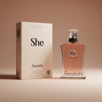 A Partir de 2,20€ Prix Dégressif : SHE POUR FEMME Eau de Toilette Sensinity - L'Expression de la Féminité Authentique ! ✨ – Image 2