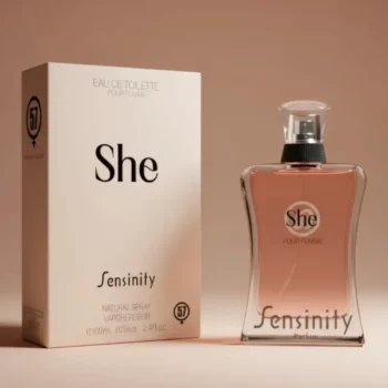 A Partir de 2,20€ Prix Dégressif : SHE POUR FEMME Eau de Toilette Sensinity - L'Expression de la Féminité Authentique ! ✨