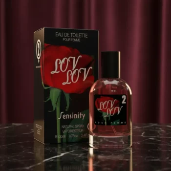 A Partir de 2,20€ Prix Dégressif : Eau de Toilette LOV LOV 2 Sensinity Femme (100ml) - Le Parfum Déclaration d'Amour ! 💖 – Image 2