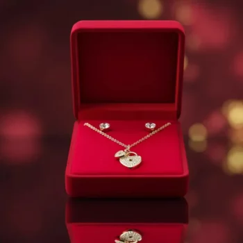 Lot de 4 Coffrets (1.30€ unité) : Collier et Boucles d'oreilles - Mélange de 4 Différents – Image 2