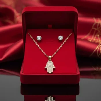 Lot de 4 Coffrets (1.30€ unité) : Collier et Boucles d'oreilles - Mélange de 4 Différents – Image 6