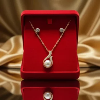 Lot de 4 Coffrets (1.30€ unité) : Collier et Boucles d'oreilles - Mélange de 4 Différents – Image 3
