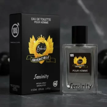 A Partir de 2,20€ Prix Dégressif : BLACK INVENCIBLE POUR HOMME Eau de Toilette Sensinity - Le Parfum Générique qui Défie le Luxe ! 💰