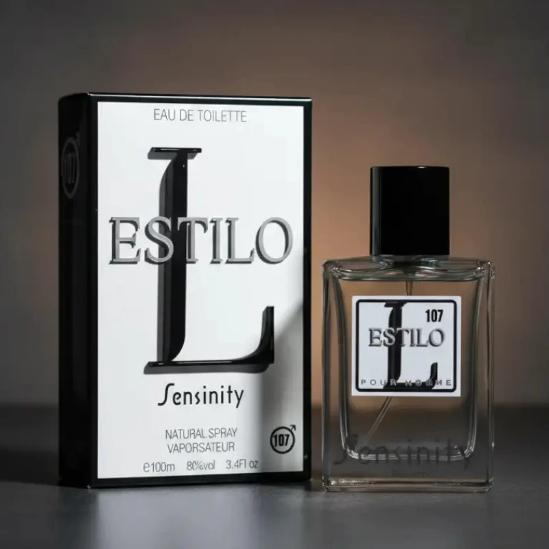 grossiste eau de toilette homme sensinity (8) A Partir de 2,20€ Prix Dégressif : ESTILO POUR HOMME Eau de Toilette Sensinity - Le Parfum Générique qui Défie le Luxe ! 💰 – Image 1