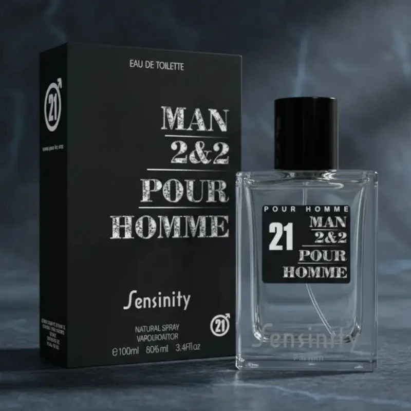 grossiste eau de toilette homme sensinity A Partir de 2,20€ Prix Dégressif : MAN 2&2 POUR HOMME Eau de Toilette Sensinity - Le Parfum de la Double Vie ! 🌃 – Image 1