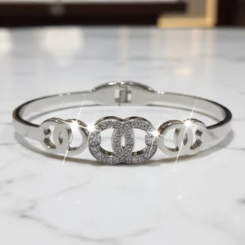 Lot de 25 Bracelets (2,80€ Pièce) : Bracelet Haute Finition Doré & Argenté Qualité *** - Acier Inoxydable – +ou- 15 Modèles différents (Copie) – Image 7