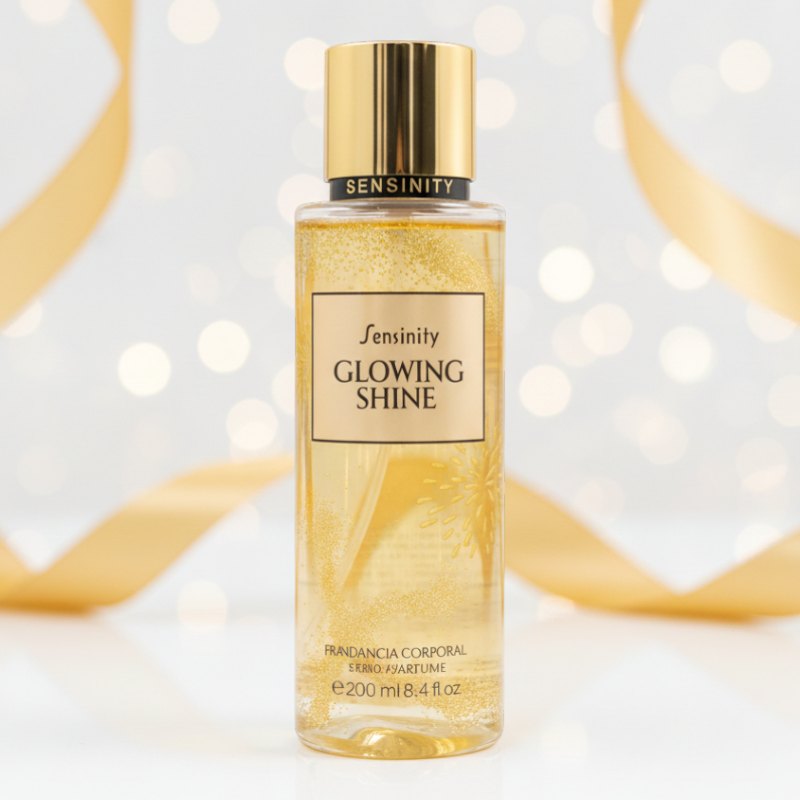 grossiste en brume corporelle sensinity (4) Brumes Corporelles Parfumées GLOWING SHINE - Sensinity 250ml 💎✨ – Image 1