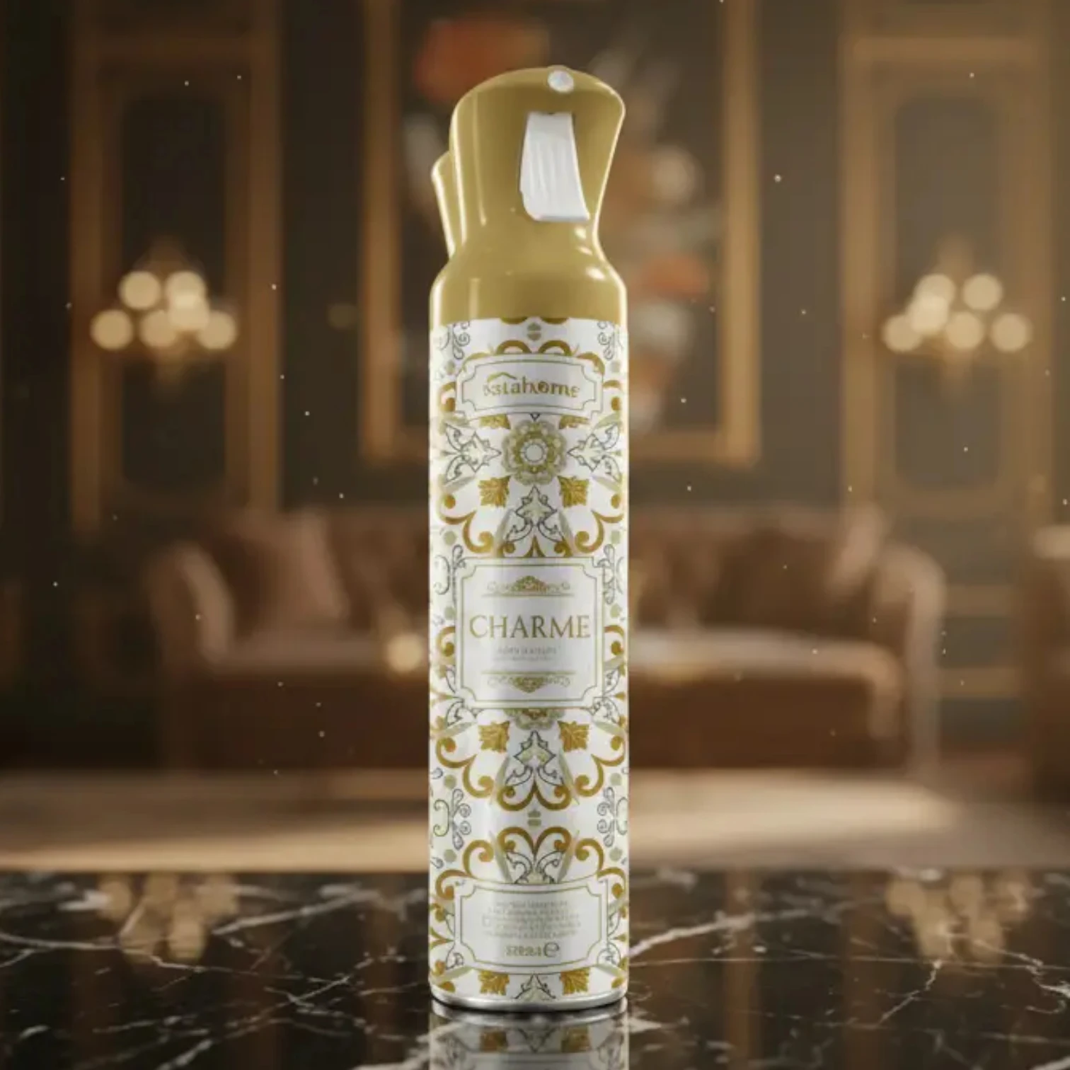 spray d'ambiance maison premium 💐 Désodorisant D'Ambiance en Spray 300ml CHARME - SETABLU Collection "Grands Parfums"✨ – Image 1