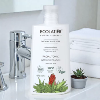 Lot de 6 (3,70€ Pièce) Assortiment – Duo Nettoyant & Tonifiant Aloe Vera Biologiques – Ecolatier Bio Green – Image 2